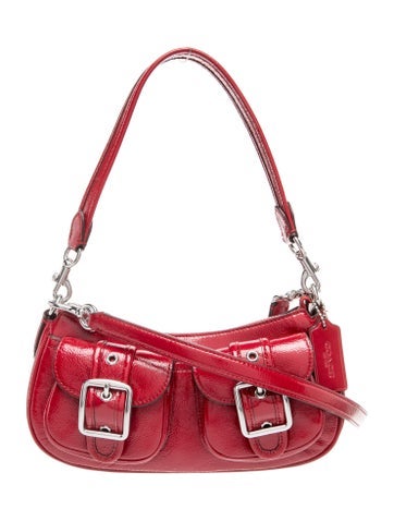 Patent Leather Shoulder Bag