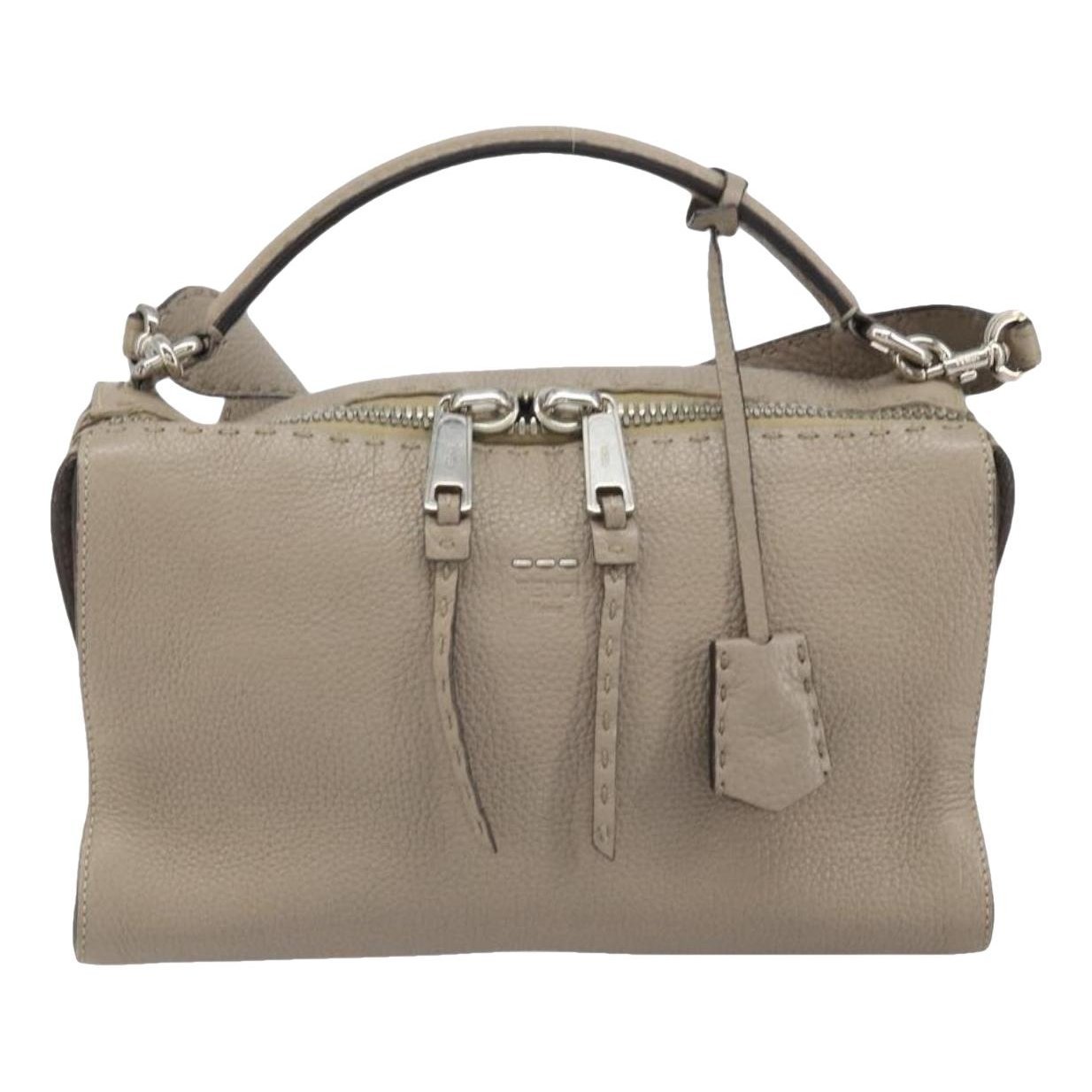 Leather handbag