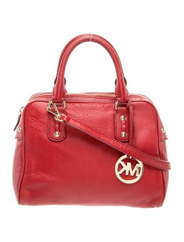 Leather Top Handle Bag