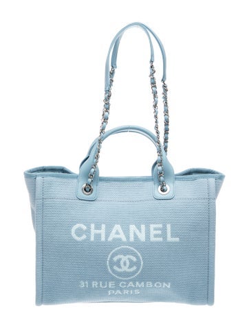 Medium Deauville Shopping Tote w/ Pouch