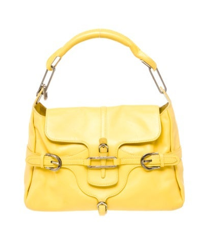 Jimmy Choo Choo Leather Top Handle Bag