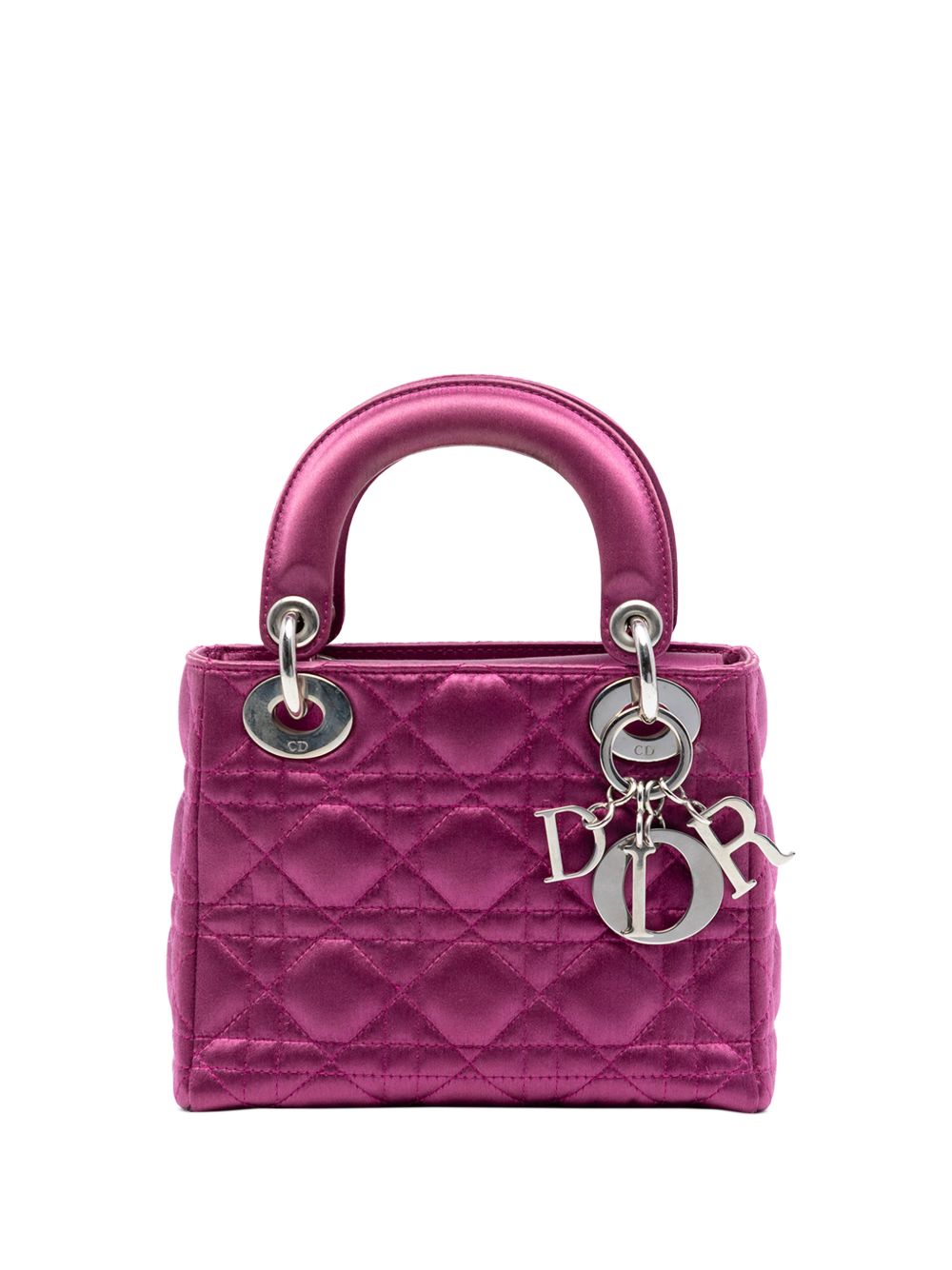 2011 Mini Satin Cannage Lady Dior satchel
