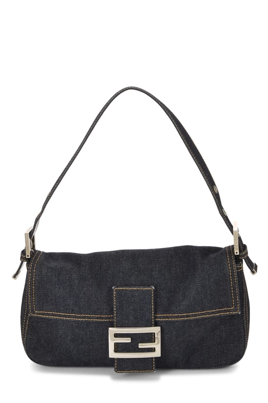 Navy Denim Baguette