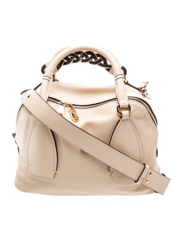 Leather Top Handle Bag