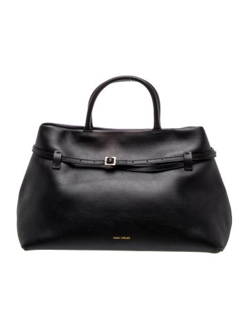 Leather Top Handle Bag