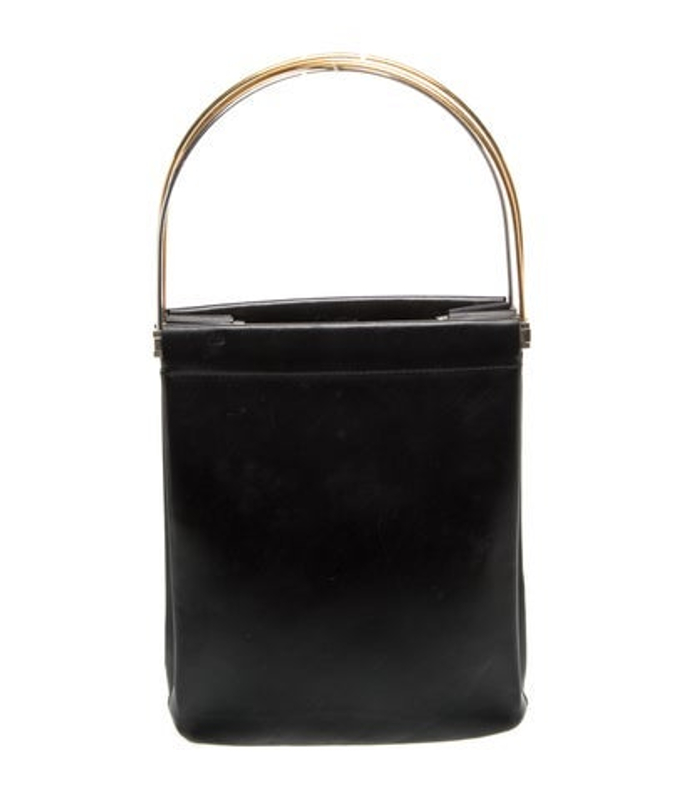 Cartier Leather Top Handle Bag
