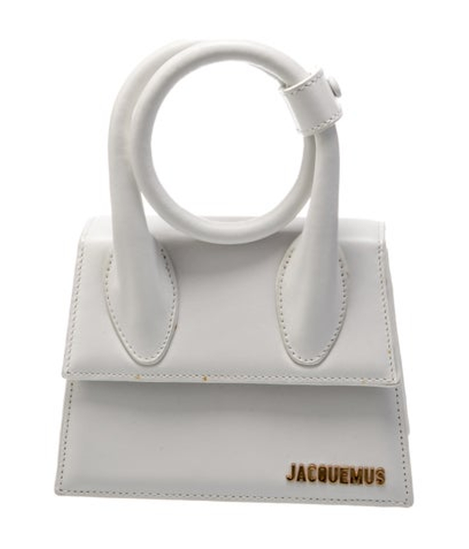 Jacquemus Leather Top Handle Bag