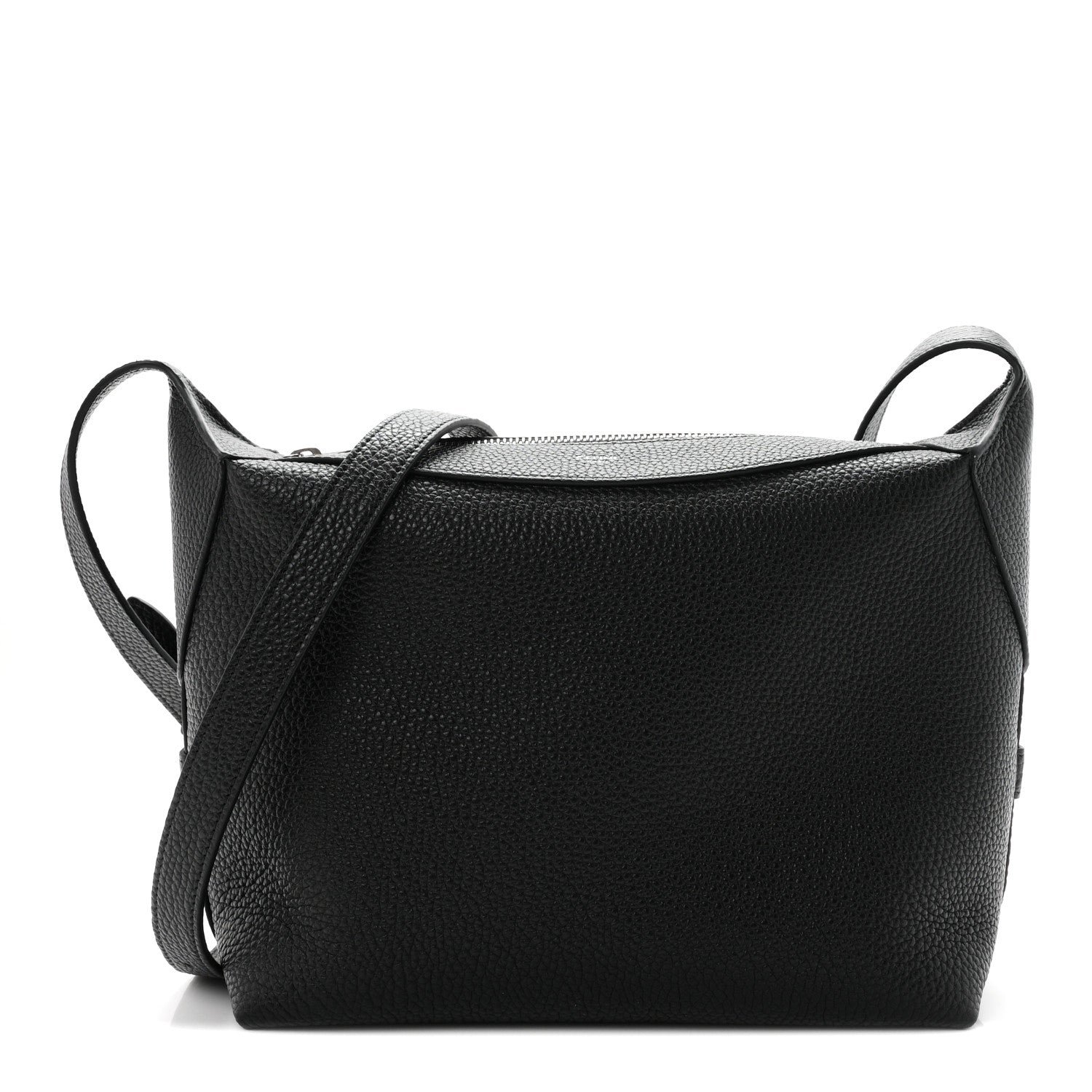 Celine Grained Calfskin Harry Crossbody Bag Black