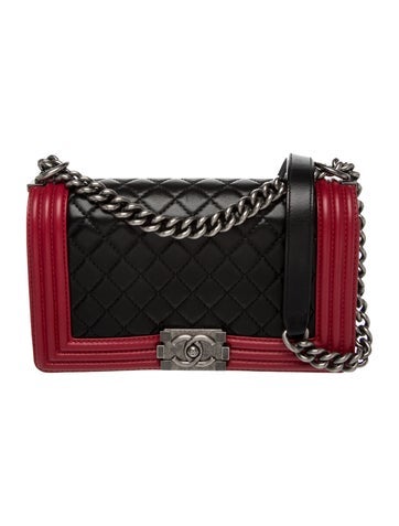 Medium Bicolor Boy Bag