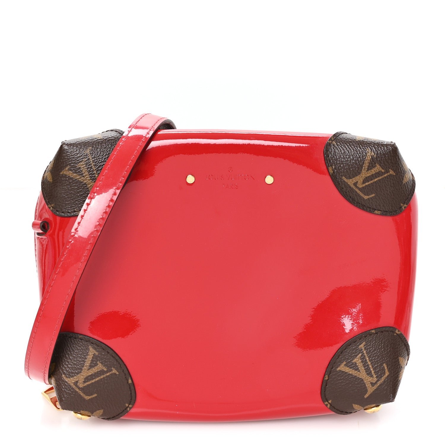 Louis Vuitton Patent Miroir Venice Scarlet
