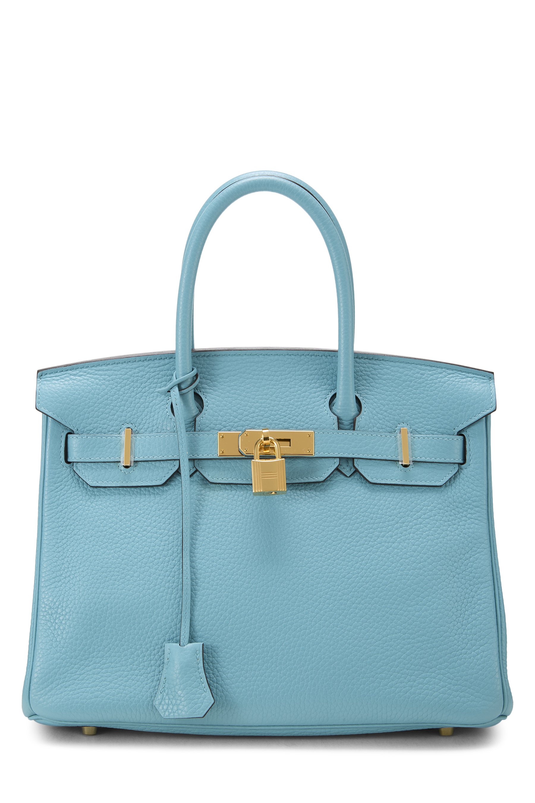 Hermes Blue Atoll Togo Birkin 30