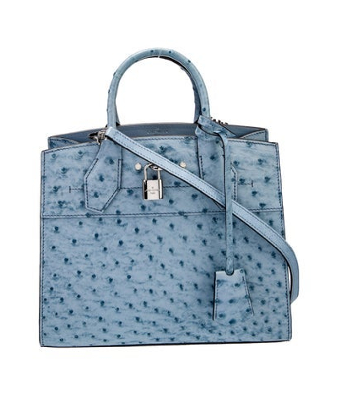 Louis Vuitton Vuitton Ostrich City Steamer Pm
