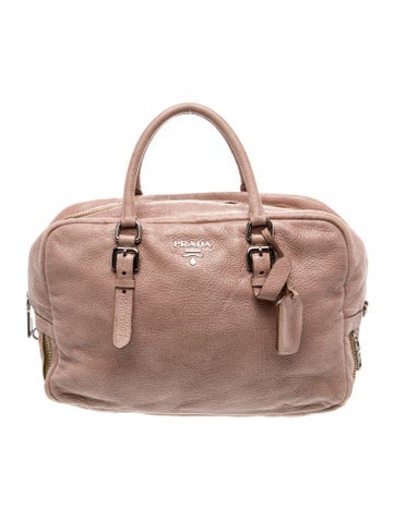 Prada Cervo Lux Leather Bauletto