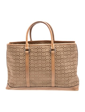 Canvas Top Handle Bag