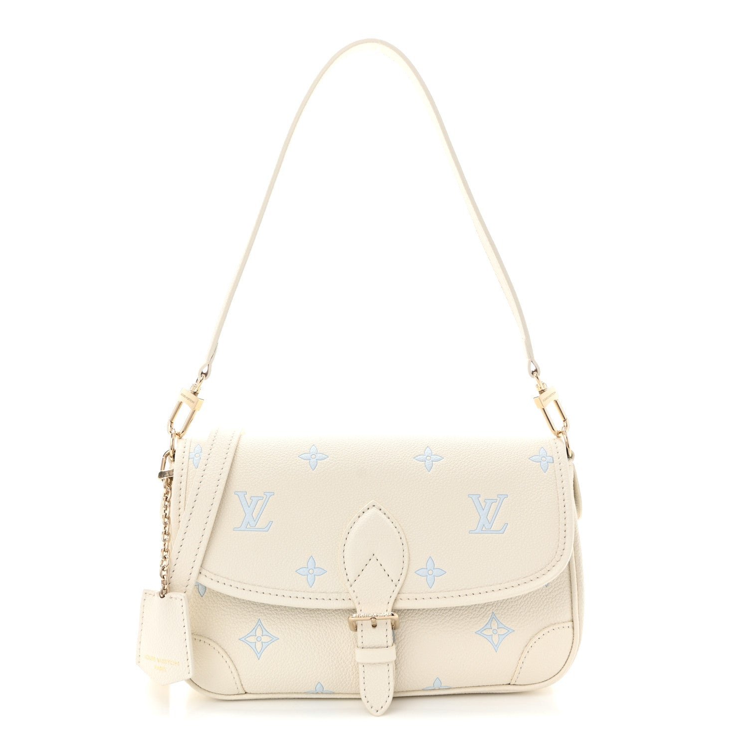 Louis Vuitton Empreinte Monogram Sweet Escape Diane Milky White Blue