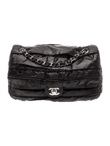 Ruffled Flap Bag