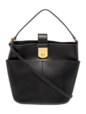 Leather Bucket Bag