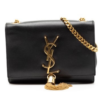 Small Smooth Calfskin Monogram Kate Tassel Crossbody