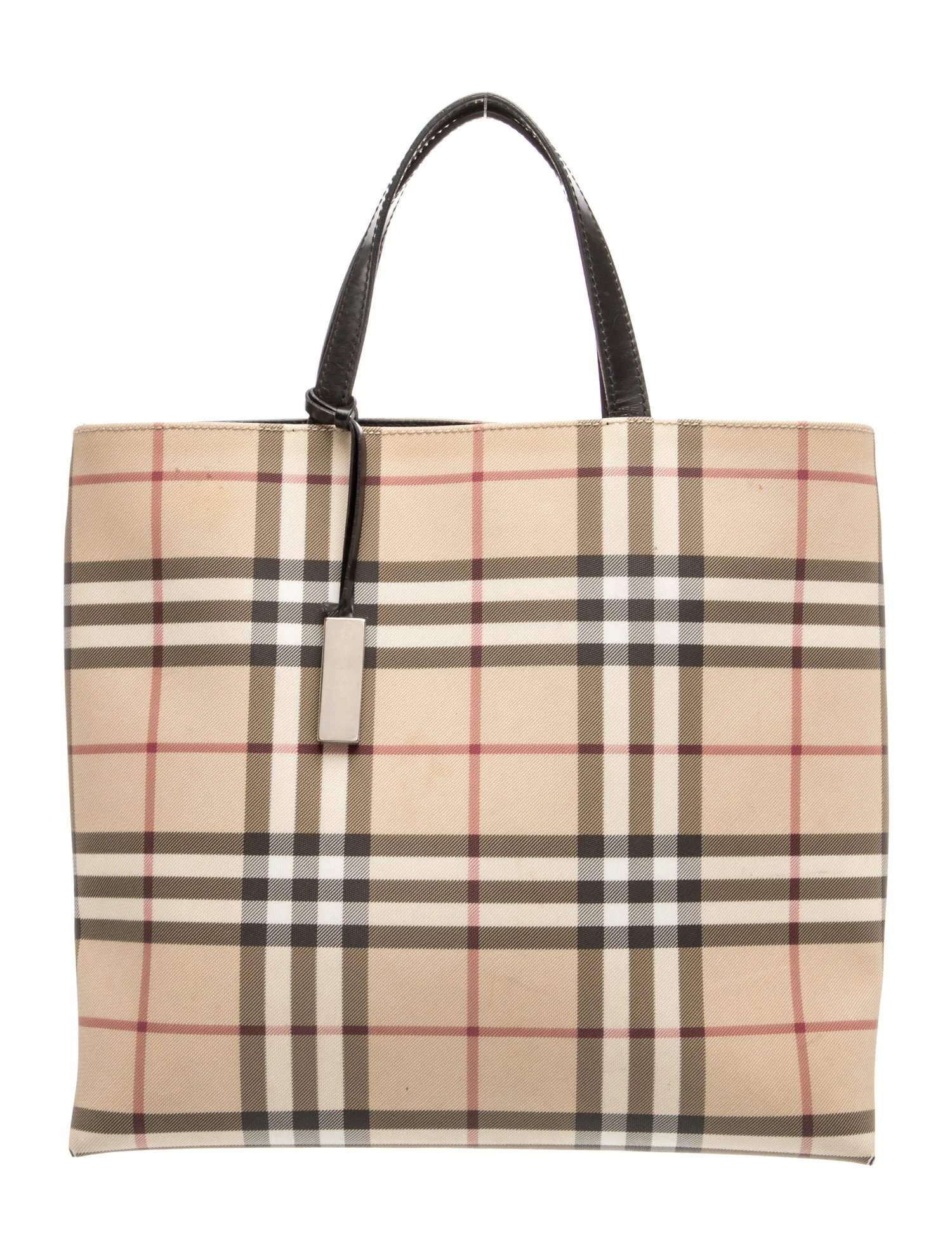 Nova Check Top Handle Bag