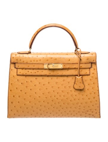 Ostrich Kelly Sellier 32