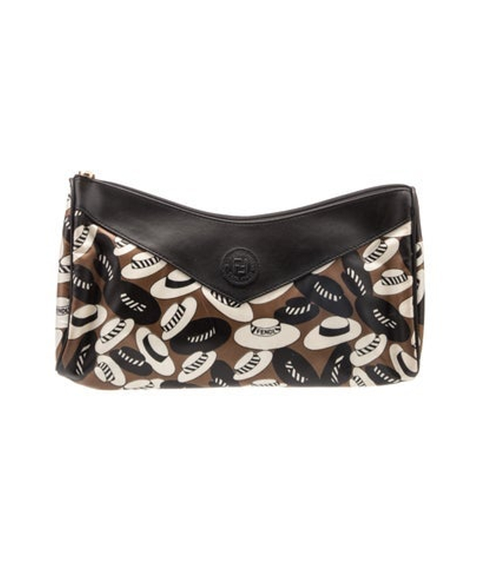 Fendi Leather Clutch