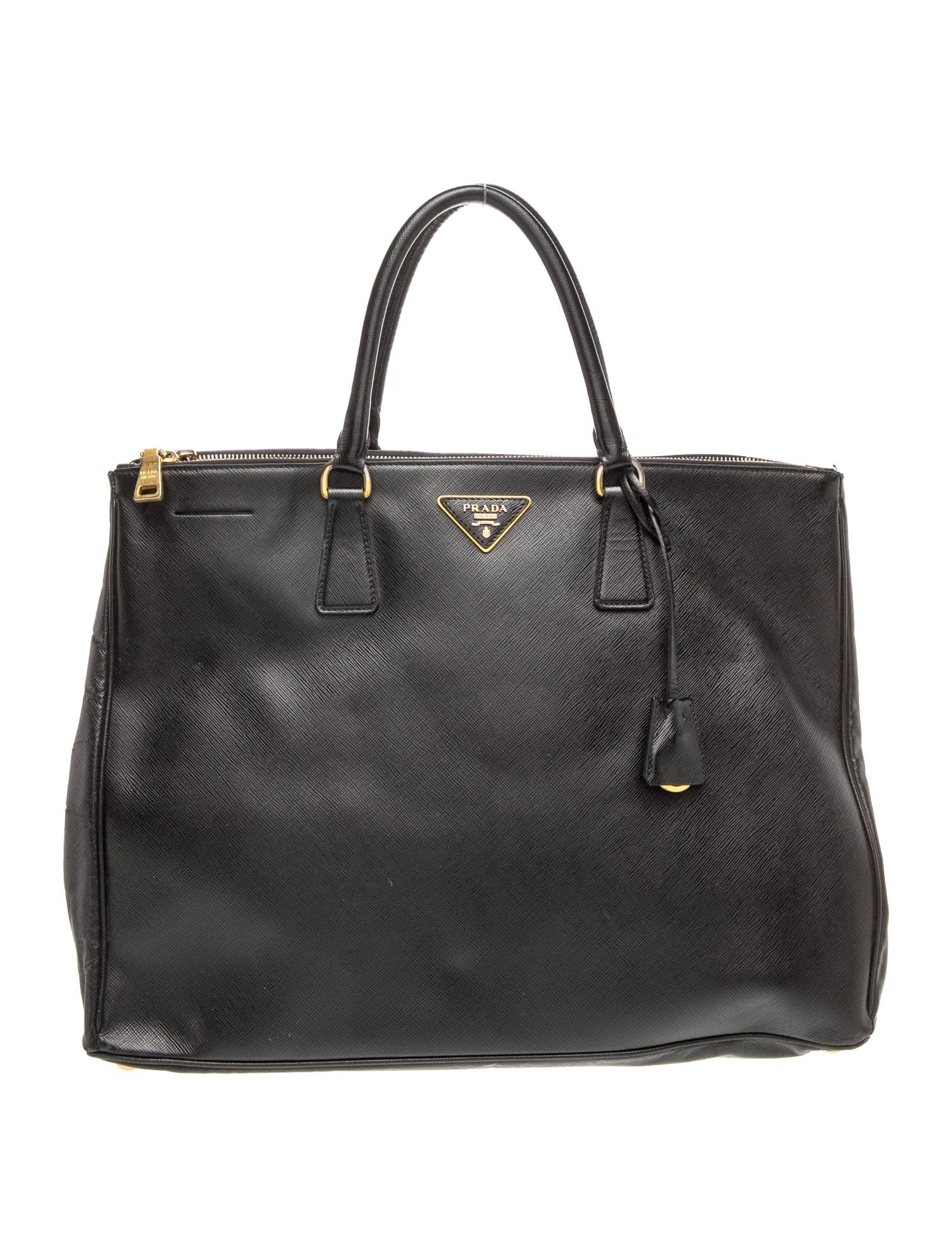 Saffiano Leather Galleria Double Zip Large