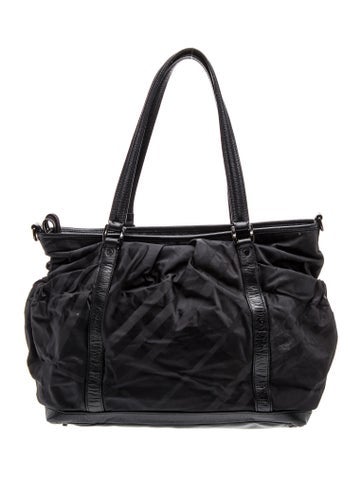 Smoked Check Tote