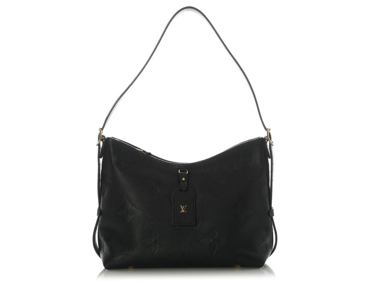 Louis Vuitton Louis Vuitton Black Giant Empreinte CarryAll PM