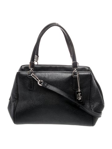 Leather Top Handle Bag