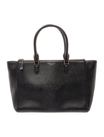 Leather Top Handle Bag