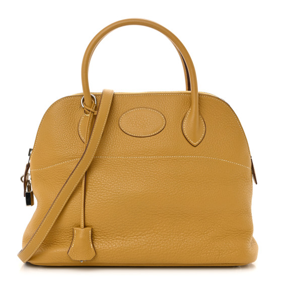 Hermes Taurillon Clemence Bolide 31 Curry