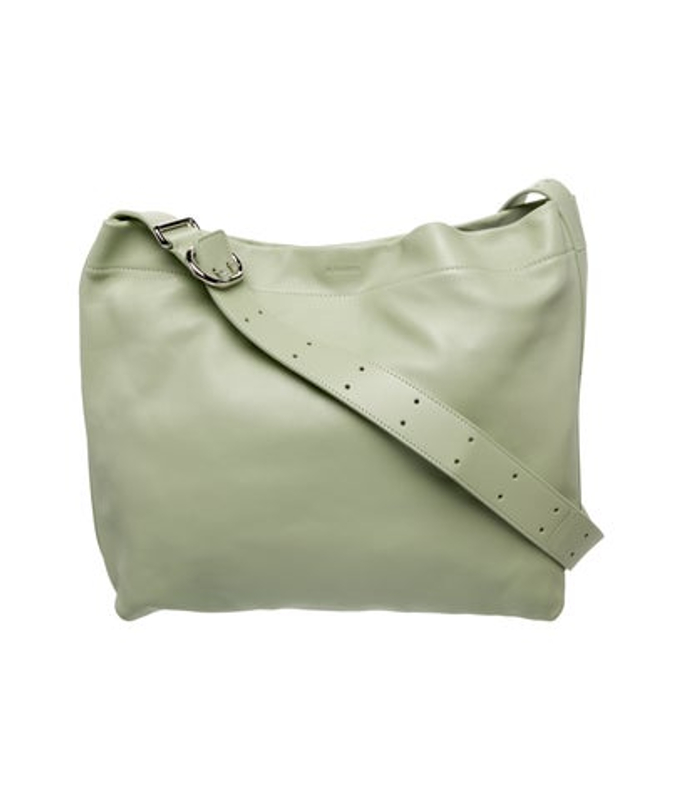 Jil Sander Sander Leather Messenger Bag