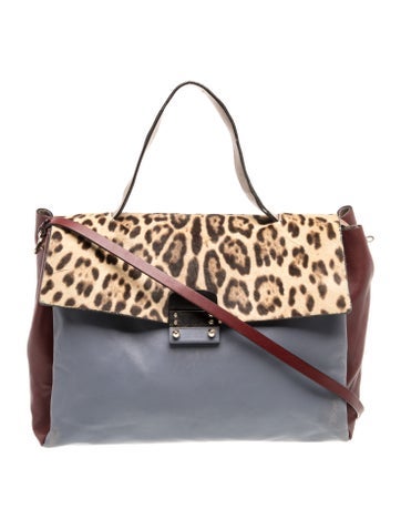 Valentino Leather Top Handle Bag