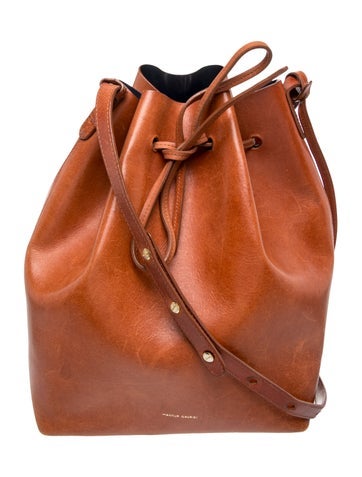 Leather Bucket Bag
