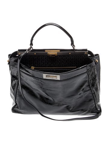 Fendi Patent Leather Backpack