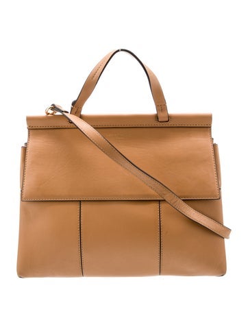 Tory Burch Burch Leather Crossbody Bag