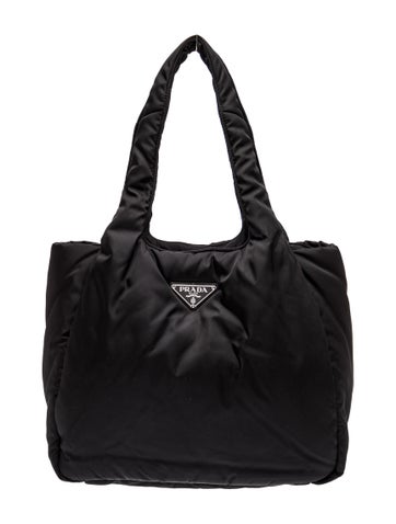 Tessuto Nylon Padded Tote Large