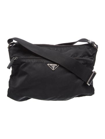 Tessuto Nylon Messenger Bag