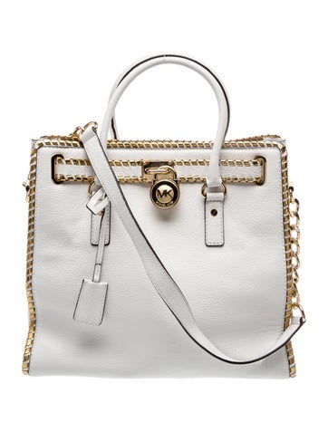 Michael Kors Leather Top Handle Bag