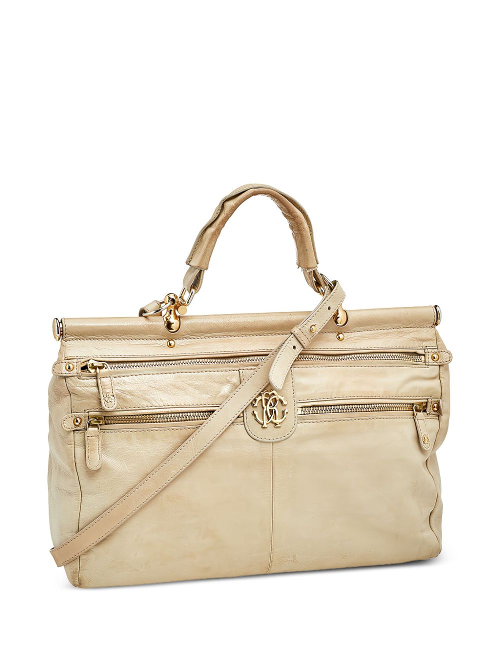 pre-owned leather tote bag