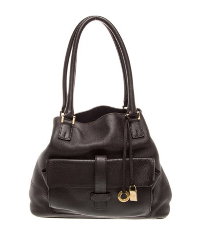Loro Piana Piana Leather Shoulder Bag