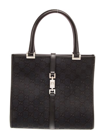GG Canvas Top Handle Bag