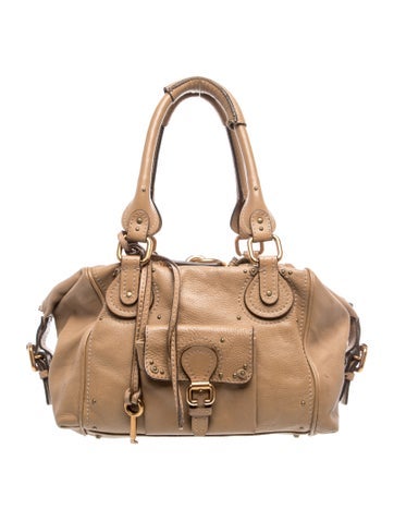 Leather beige leather Paddington Medium