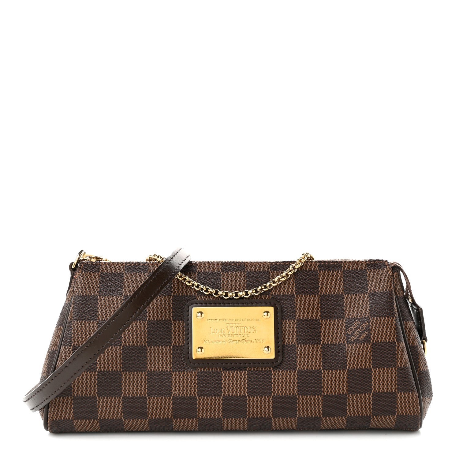 Louis Vuitton Damier Ebene Eva Clutch