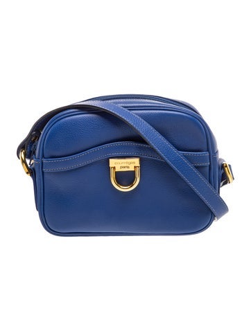 Courreges Leather Crossbody Bag