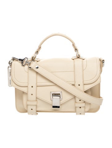 Leather Top Handle Bag