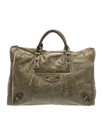 Leather Motocross Classic Voyage Weekender