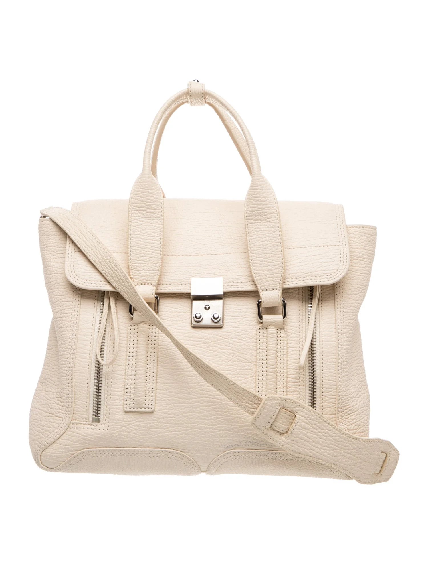 Leather Top Handle Bag