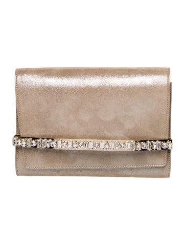 Suede Evening Bag