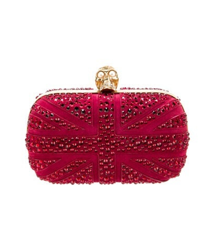 Alexander McQueen Mcqueen Skull Minaudiere